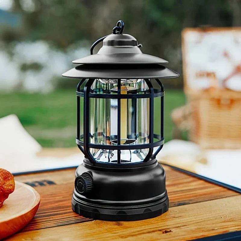 Camping Lantern Rechargeable Dimmable 6-Hour Runtime