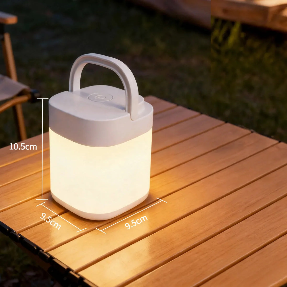 Camping Lantern Rechargeable LED Three Color Temperatures All-Round Illumination