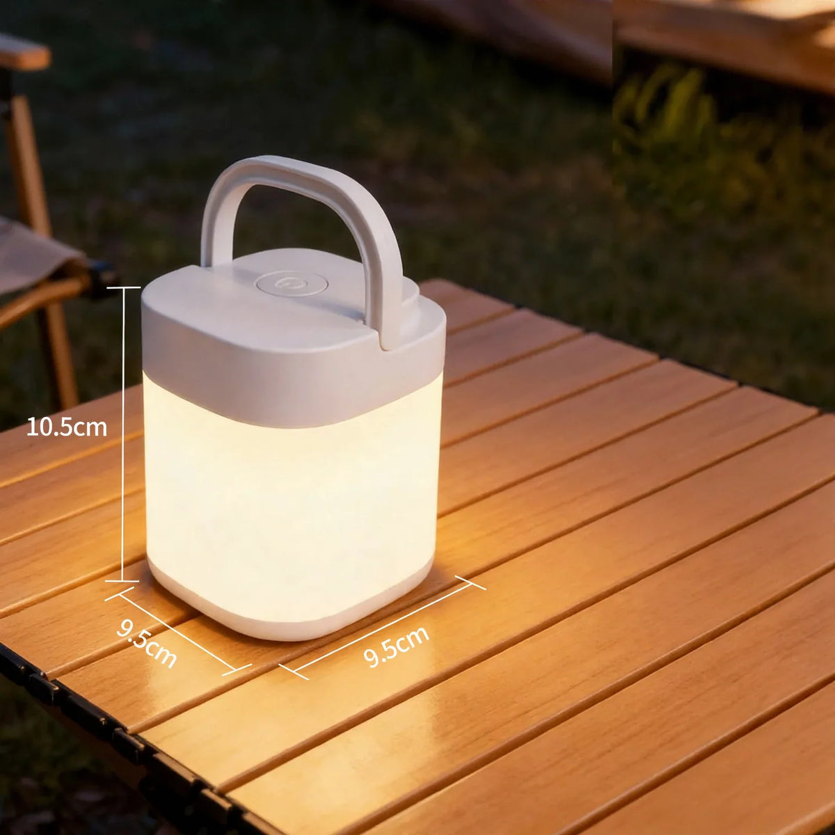 Camping Lantern Rechargeable LED Three Color Temperatures All-Round Illumination