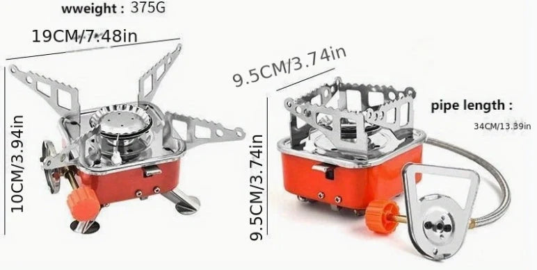 Camping Stove Foldable With Piezo Ignition