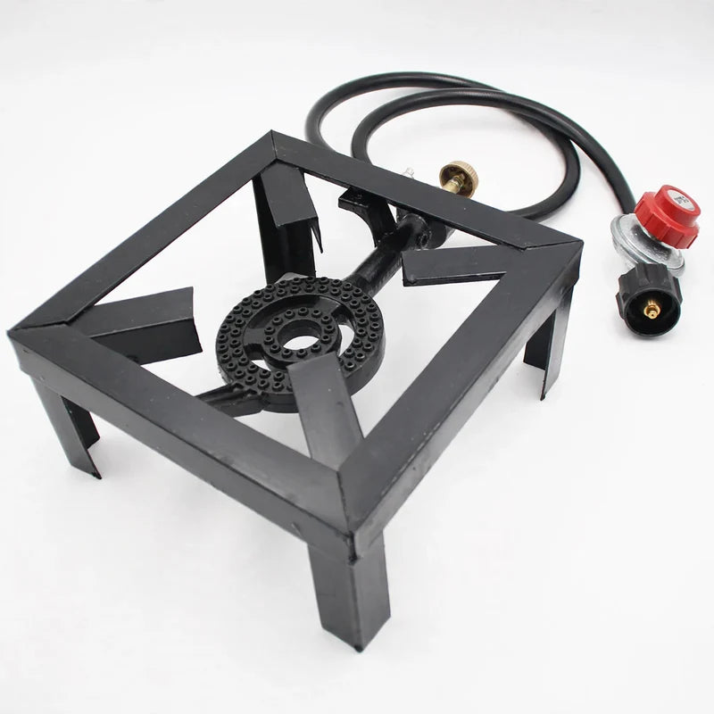 Camping Stove Propane-Powered With Stable Stand