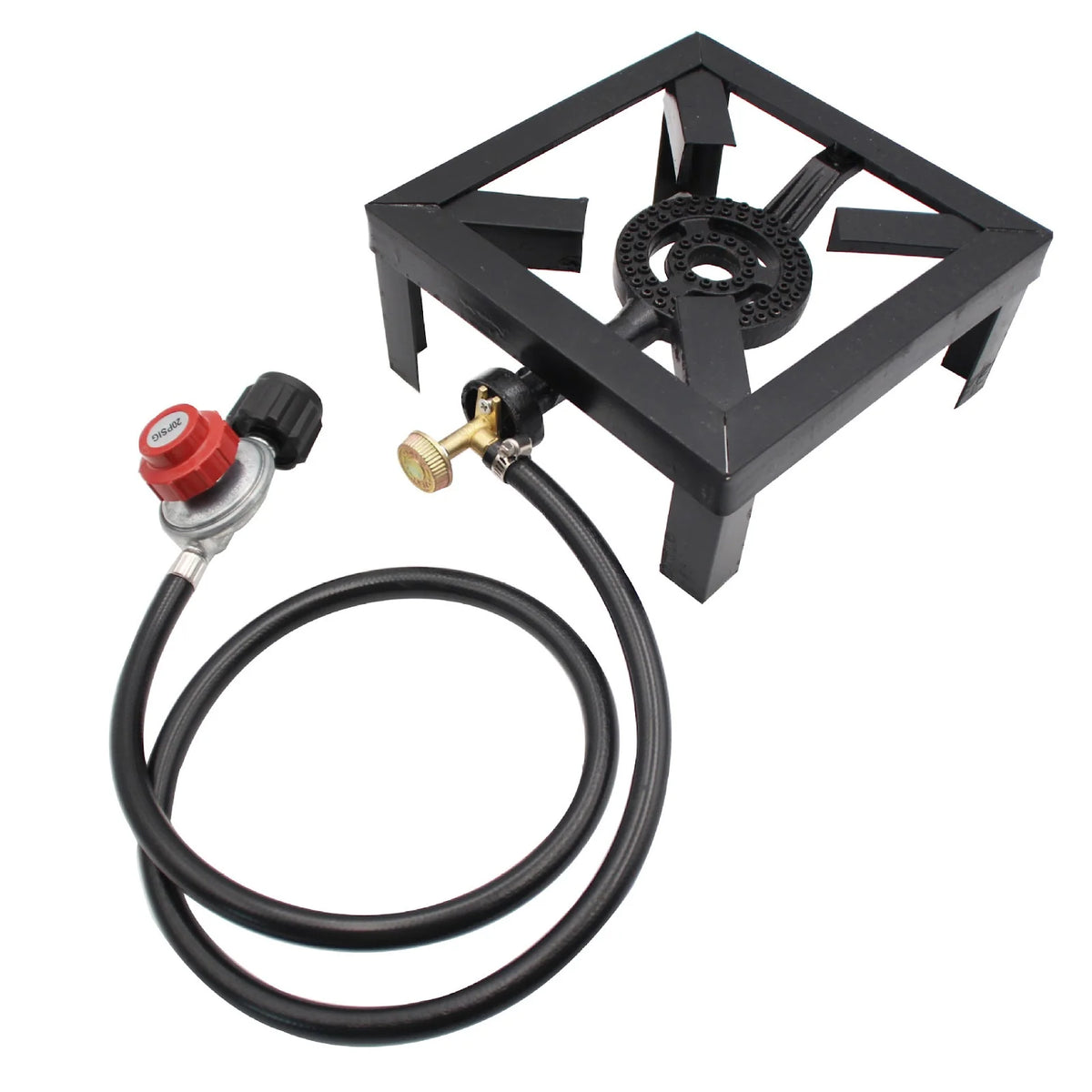Camping Stove Propane-Powered With Stable Stand