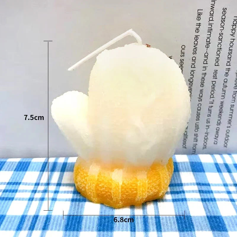 Candle Mini Cactus Hand-Poured Realistic 3 Inch