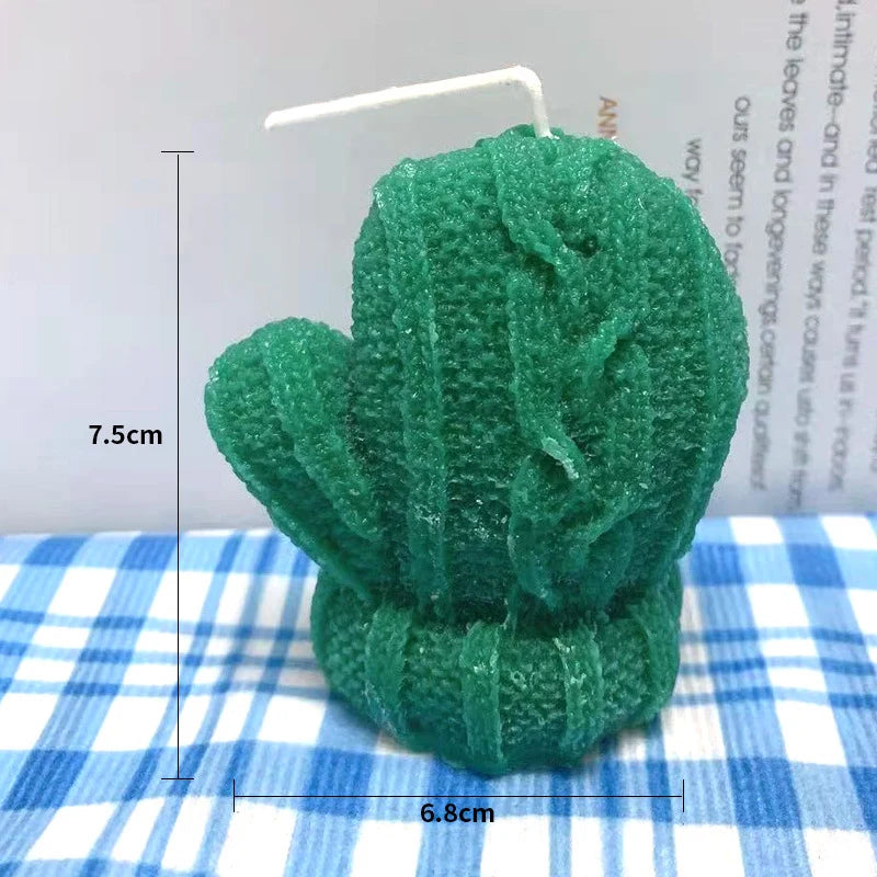 Candle Mini Cactus Hand-Poured Wax