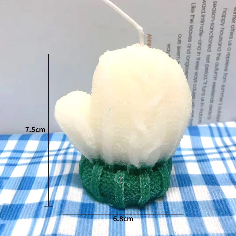 Candle Mini Cactus Hand-Poured Wax