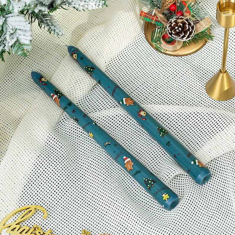 Candle Set Handcrafted Wax & Long-Burning Set Of 2