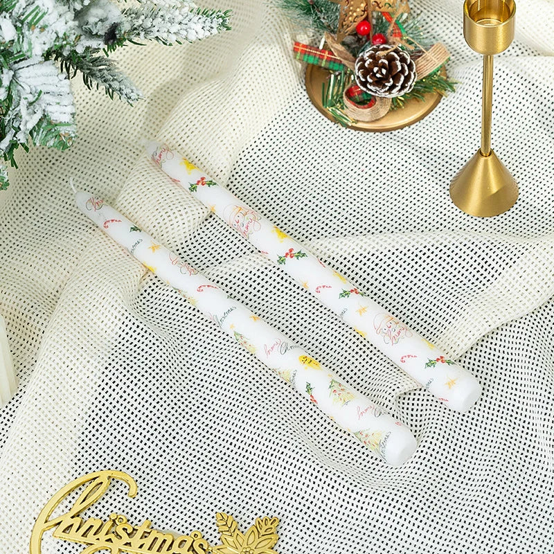 Candle Set Handcrafted Wax & Long-Burning Set Of 2