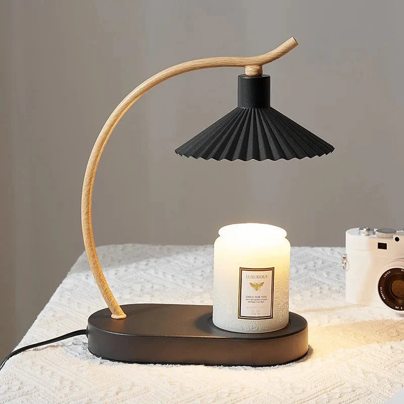 Candle Warmer Lamp Flameless Amber Glow & Even Wax Melt