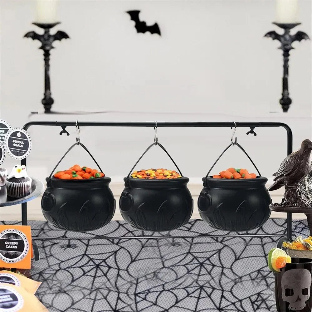 Candy Bowls Witch-Themed Plastic Set of 3
