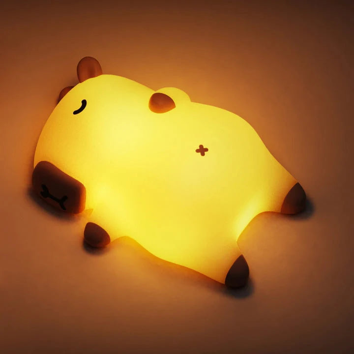 Capybara Night Light Breathing Motion Snoring Sound