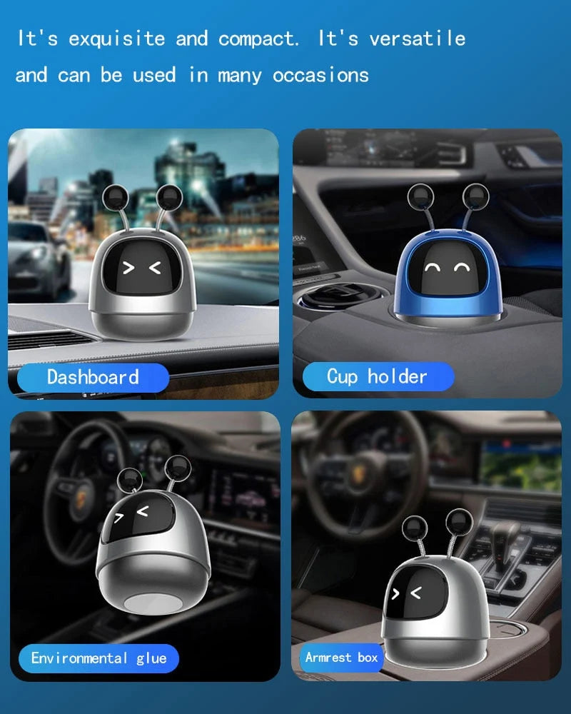 Car Air Freshener Cartoon Design Scent Tablet Included