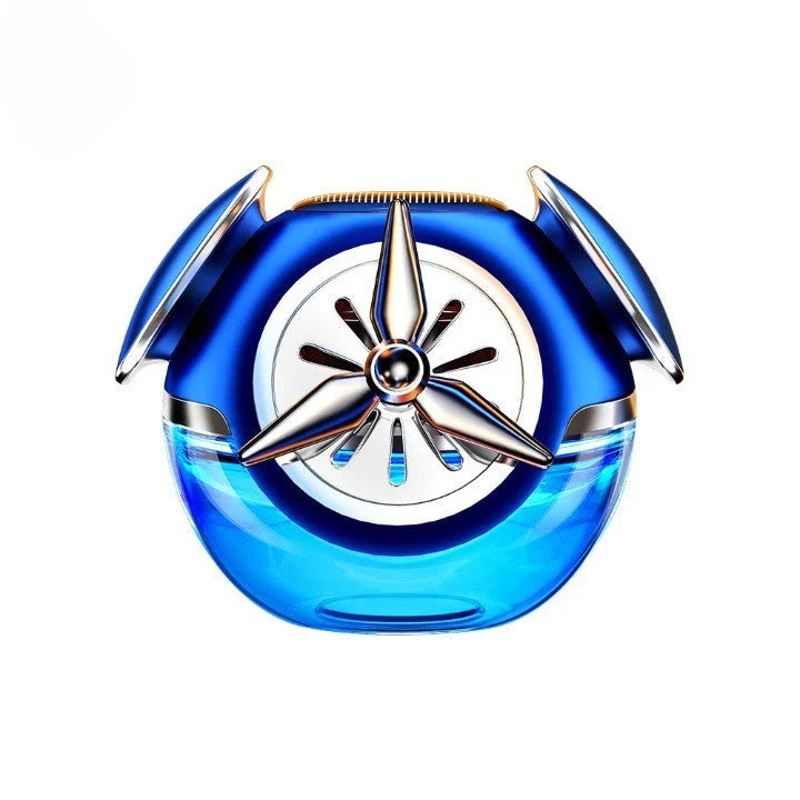 Car Air Freshener Solar-Powered Rotating Design
