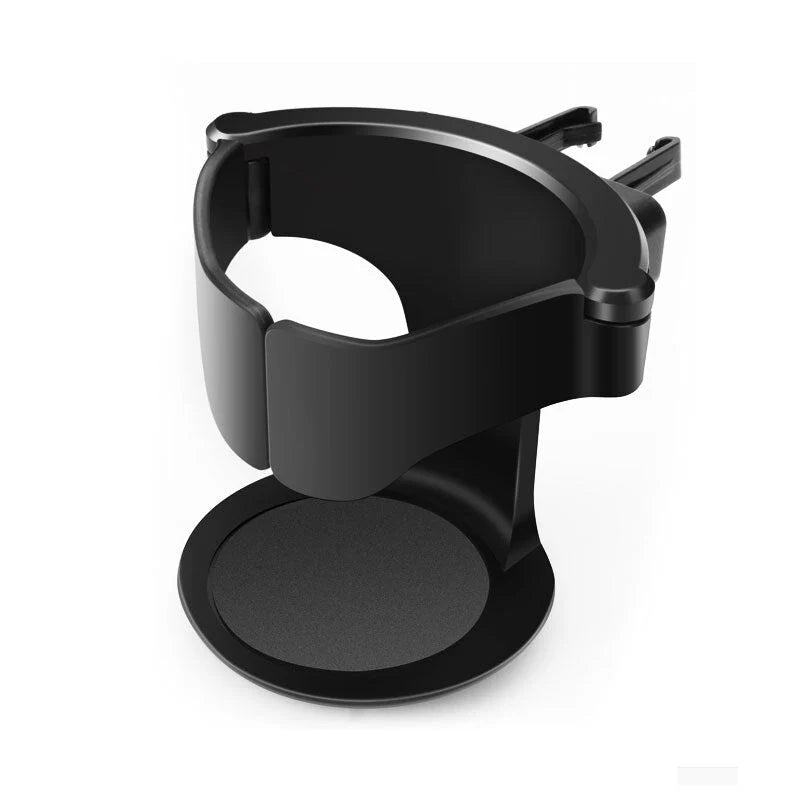 Car Air Vent Cup Holder Adjustable Grip Compact Design
