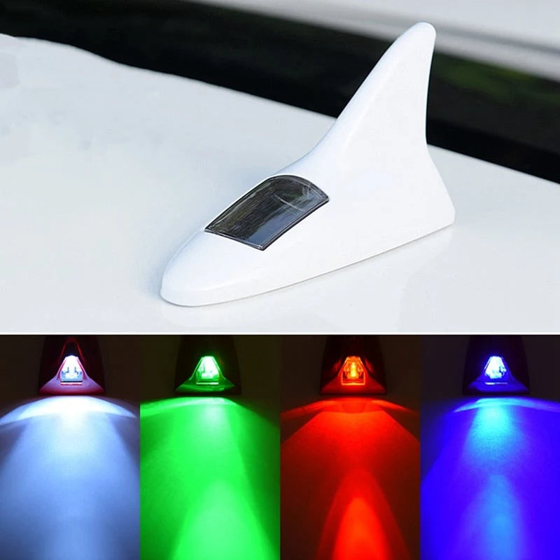 Car Antenna Light Solar-Powered Flashing LED Warning