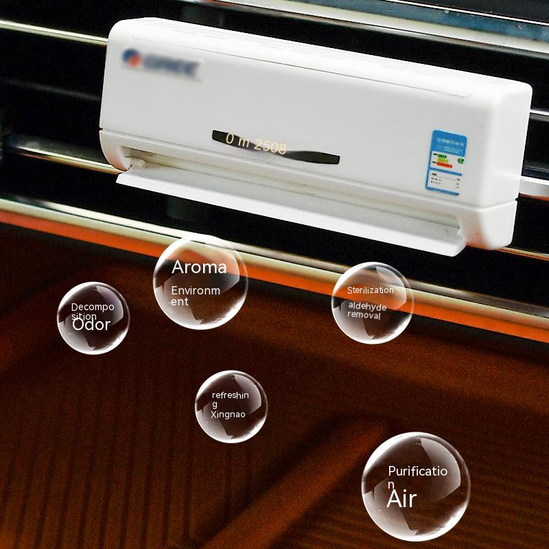 Car Aromatherapy Diffuser Solar-Powered Compact 5 mL