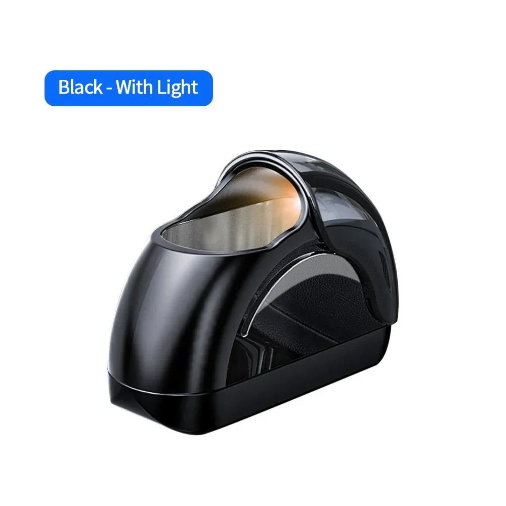 Car Ashtray Windproof Sealed Design Built-In LED Light