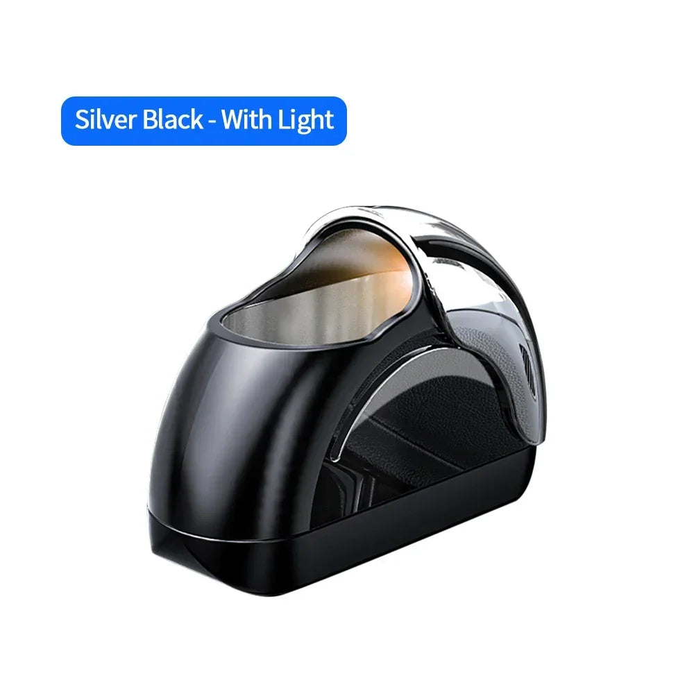 Car Ashtray Windproof Sealed Design Built-In LED Light