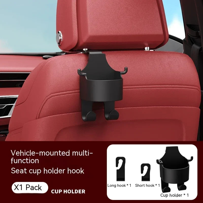 Car Back Seat Organizer Cup & Device Holder ABS