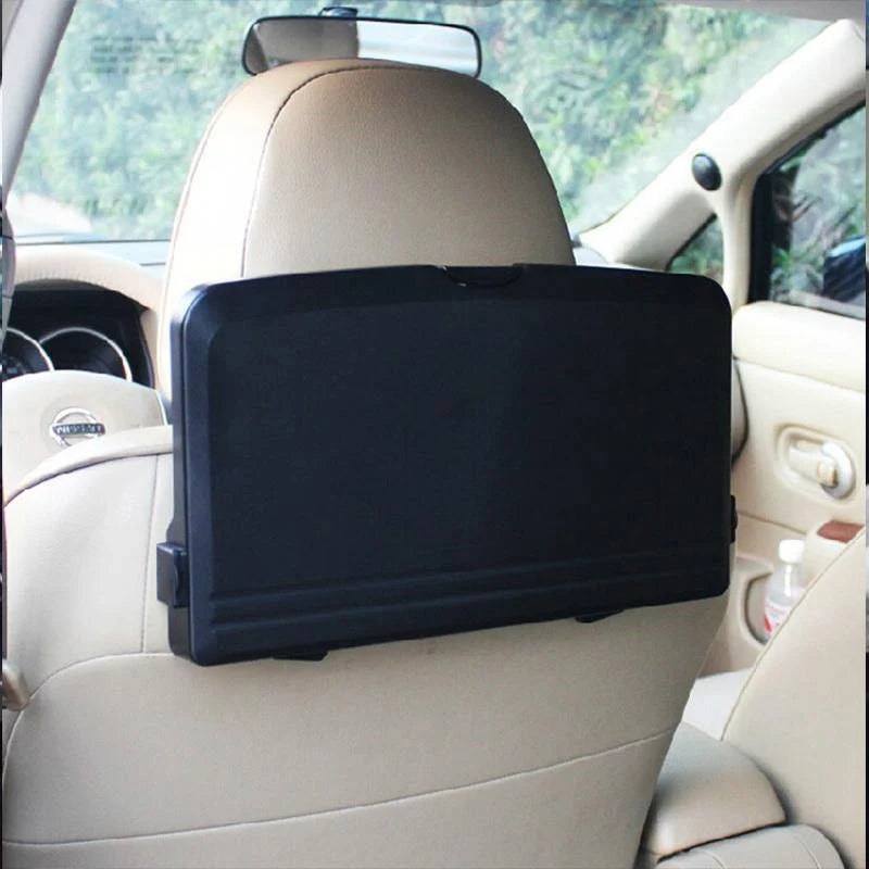 Car Backseat Table Foldable Multi-Layer Storage