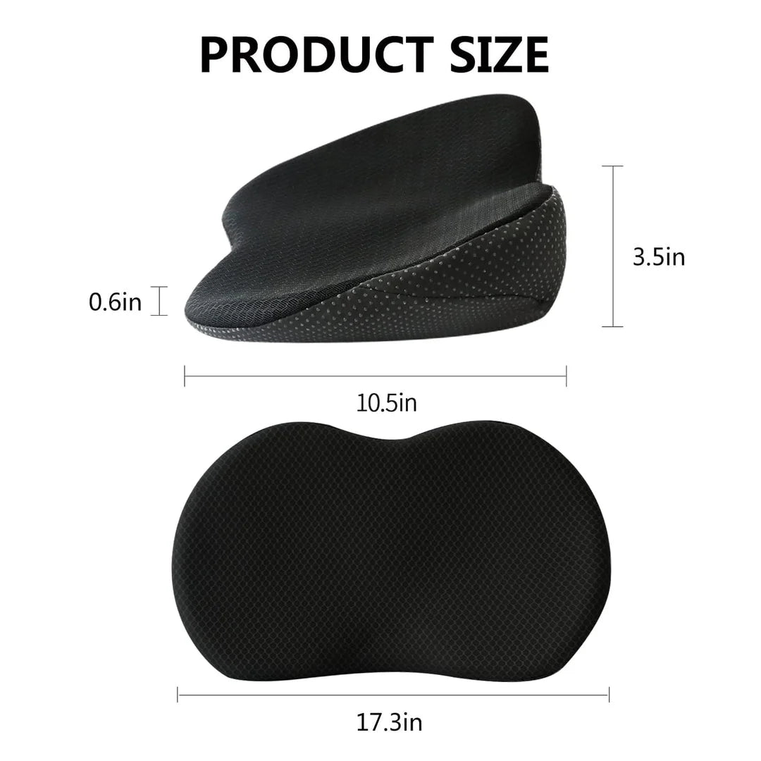Car Booster Seat Cushion 3.5 Inch Lift Ergonomic Support
