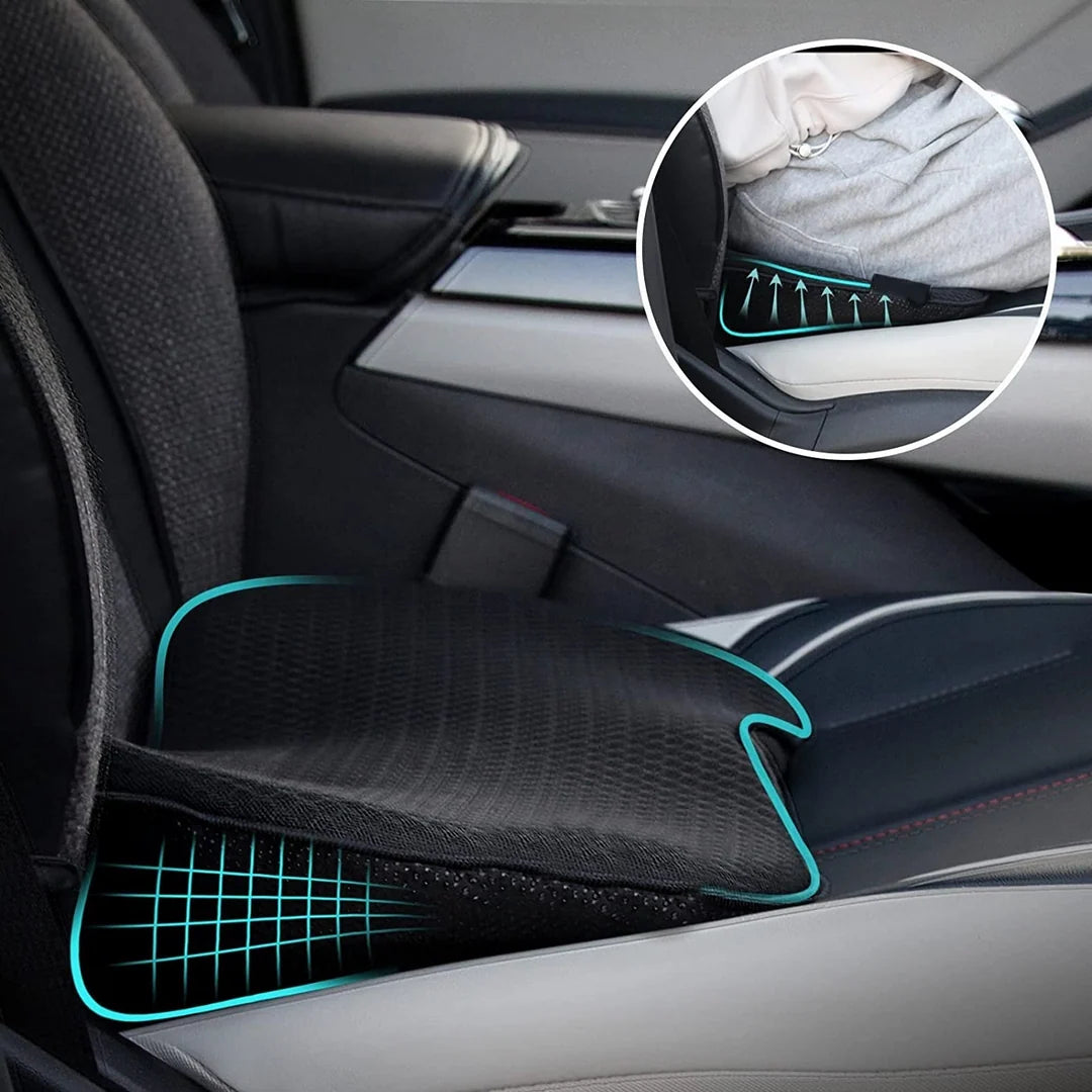 Car Booster Seat Cushion 3.5 Inch Lift Ergonomic Support