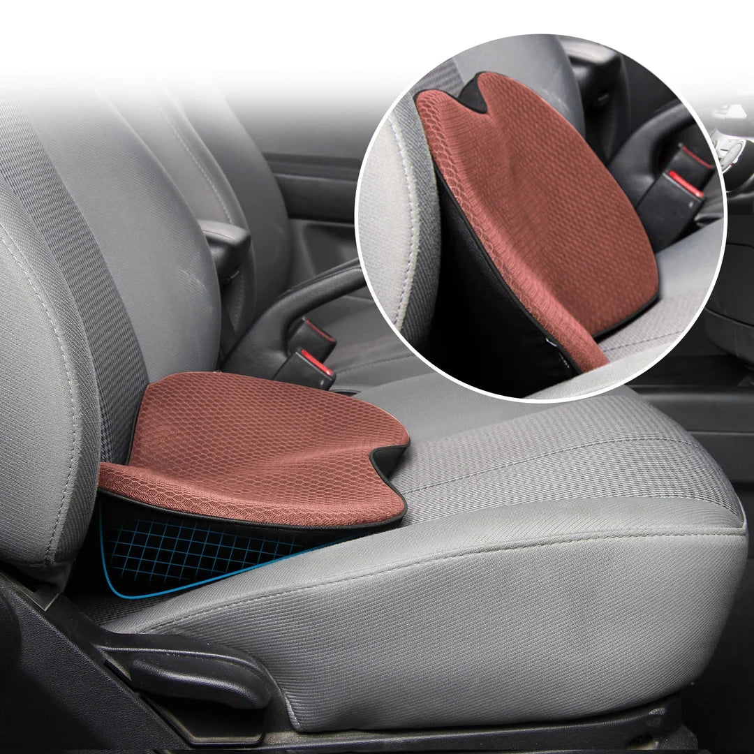 Car Booster Seat Cushion 3.5 Inch Lift Ergonomic Support
