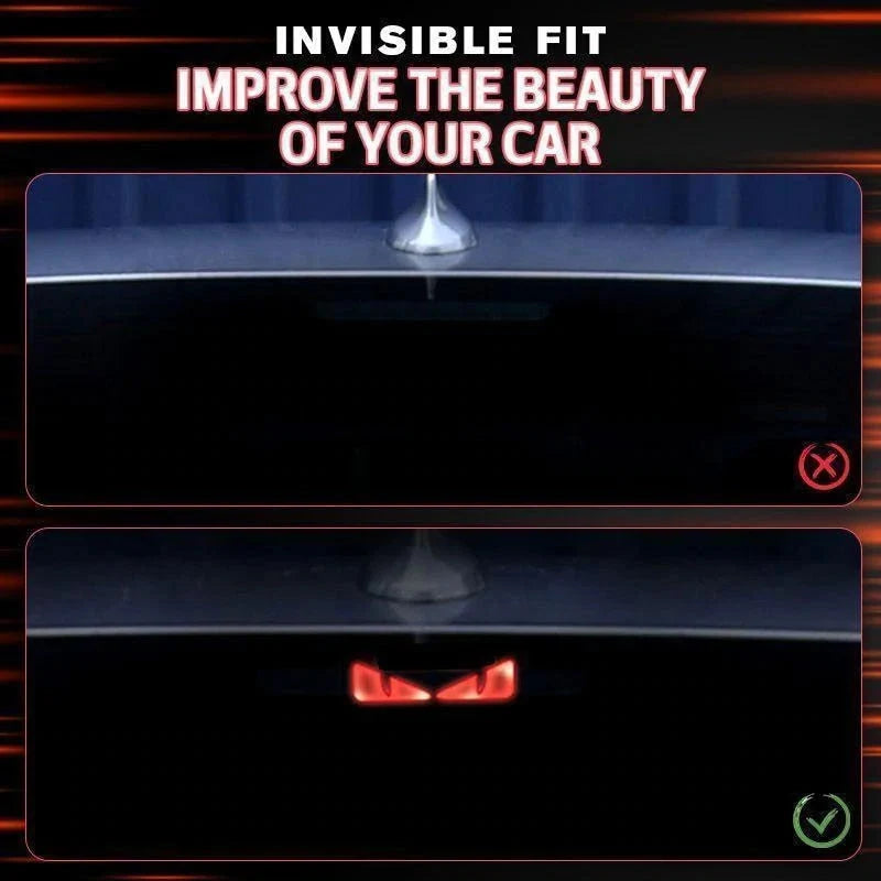 Car Brake Light Decal Scary Eyes Self-Adhesive Acrylic