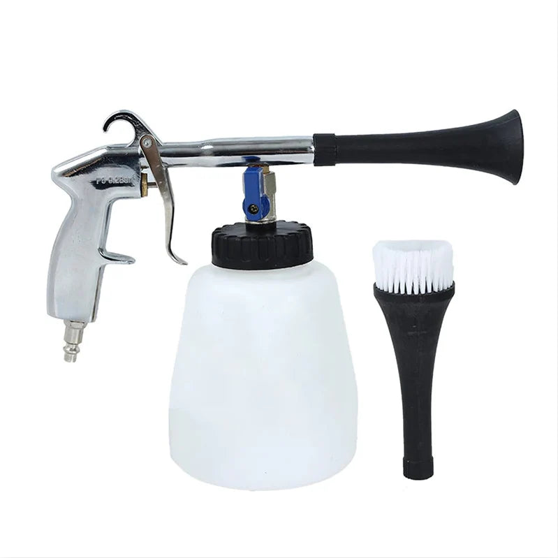 Car Cleaning Gun Air-Powered Oscillating Nozzle 1L Reservoir