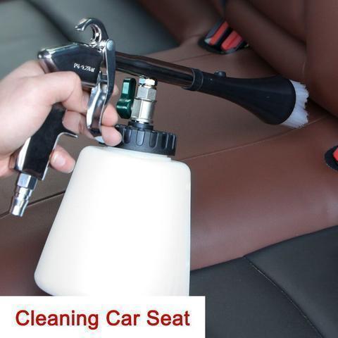 Car Cleaning Gun Air-Powered Oscillating Nozzle 1L Reservoir