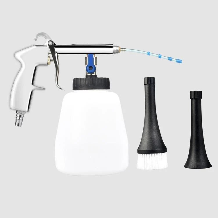 Car Cleaning Gun Air-Powered Oscillating Nozzle 1L Reservoir