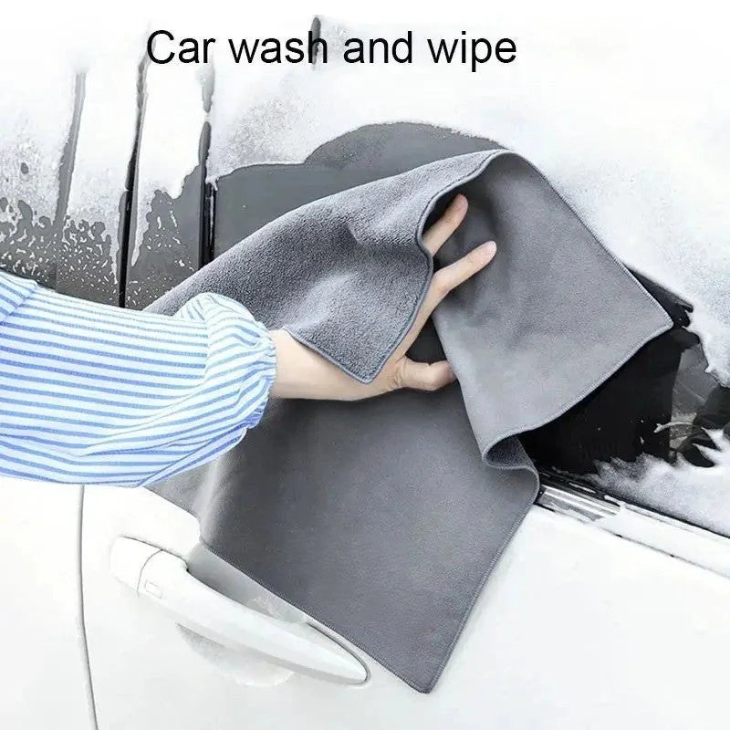 Car Cleaning Towel Absorbent Microfiber Washable & Quick-Drying
