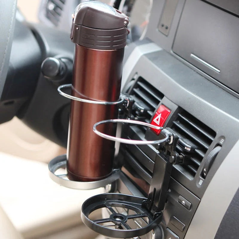 Car Cup Holder Foldable Air Vent Mount Lightweight