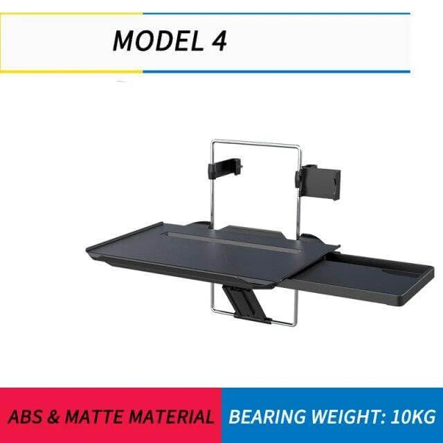 Car Desk Dual-Mount With Pull-Out Storage Drawer