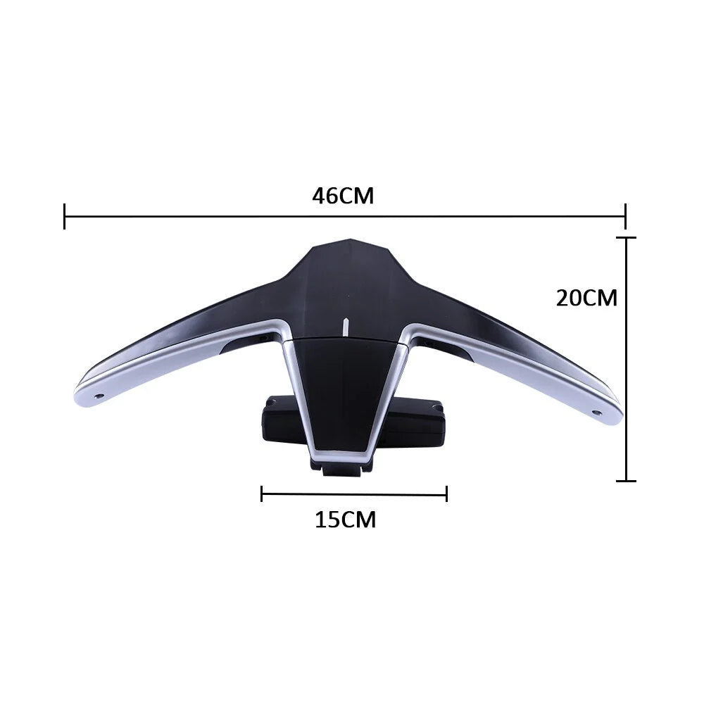 Car Headrest Clothes Hanger Foldable Detachable 44.1 Lb Capacity