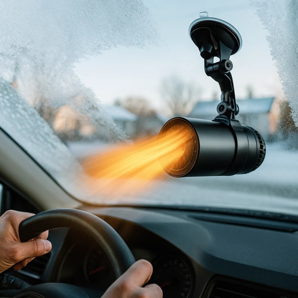 Car Heater & Defroster 12 V 360° Adjustable Mount