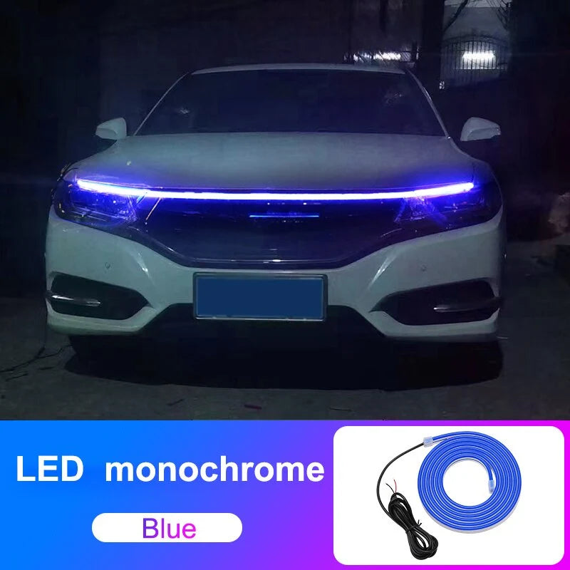 Car Hood LED Light Strip Flexible Waterproof 12V