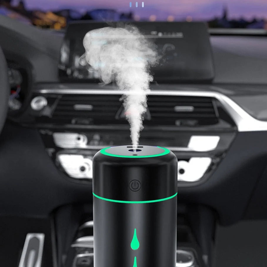 Car Humidifier 300ml Tank USB Powered Adjustable Mist