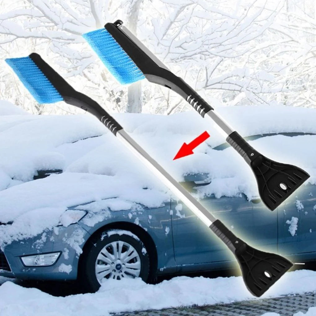 Car Ice Scraper Brush Extendable Foldable