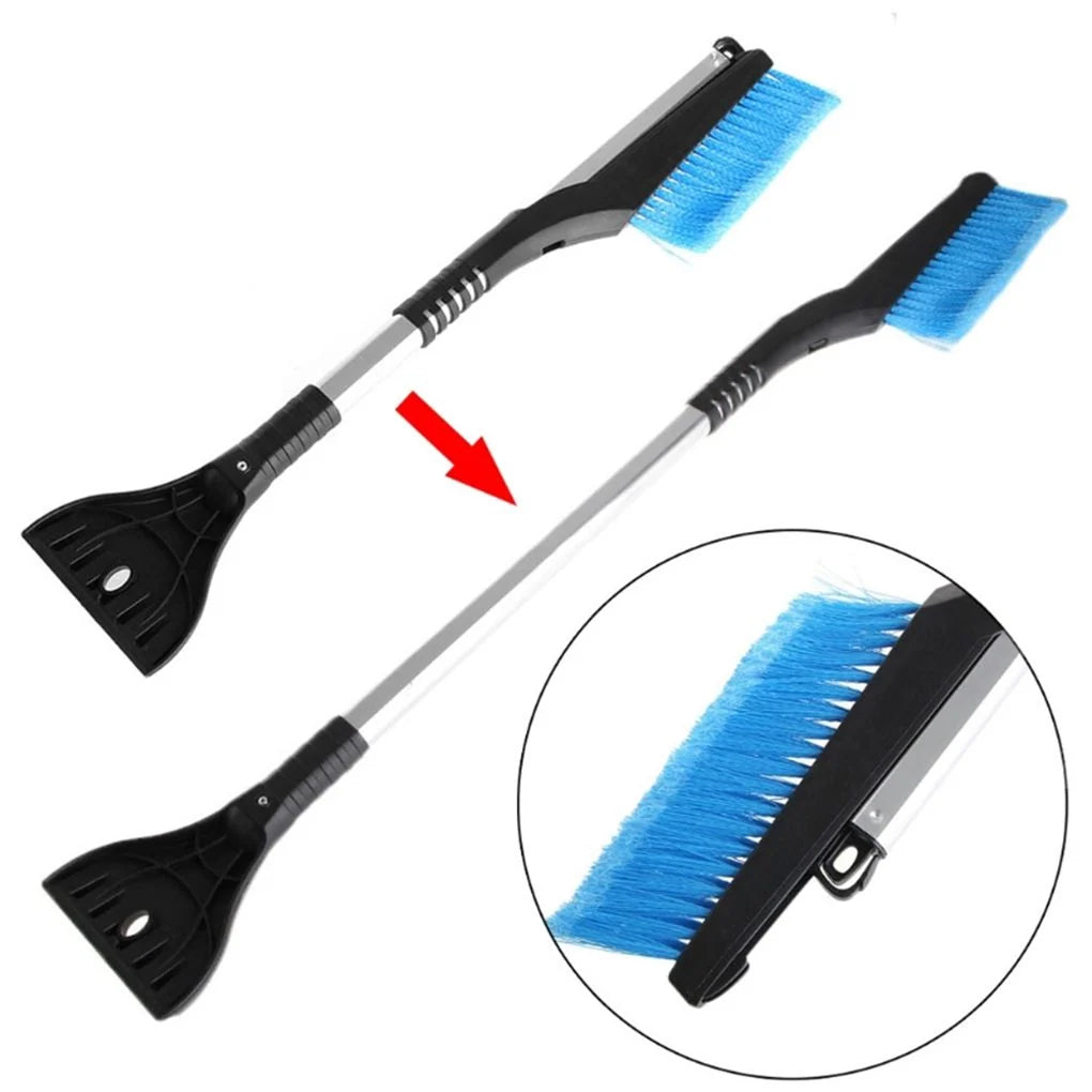Car Ice Scraper Brush Extendable Foldable