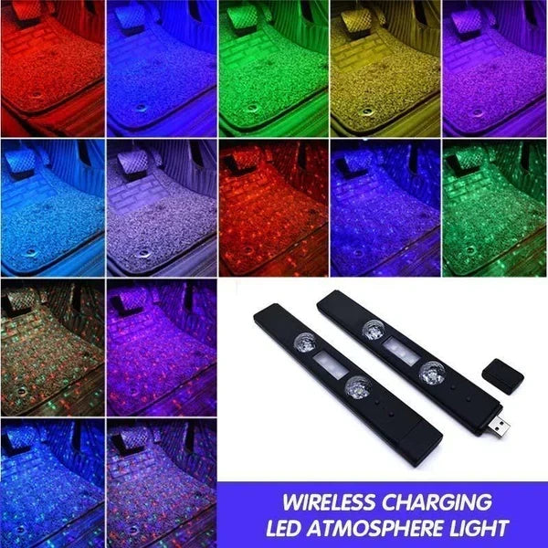 Car Interior LED Light Kit 14-Color Music Sync
