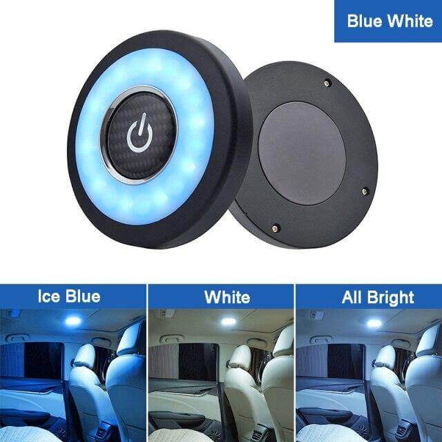 Car Interior Light Touch Control USB Rechargeable Color-Changing LED