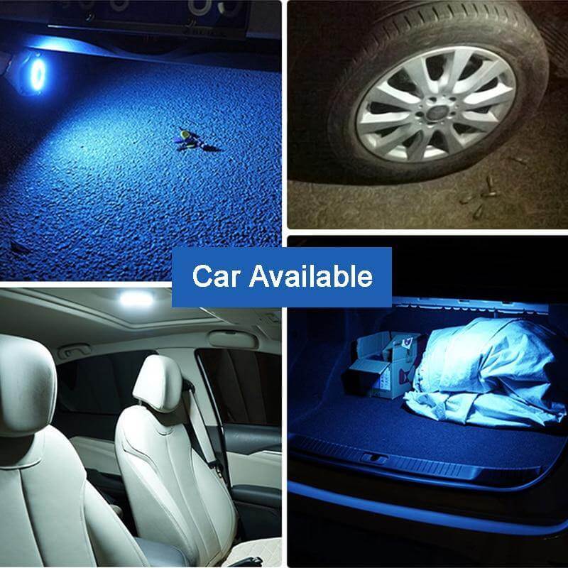 Car Interior Light Touch Control USB Rechargeable Color-Changing LED