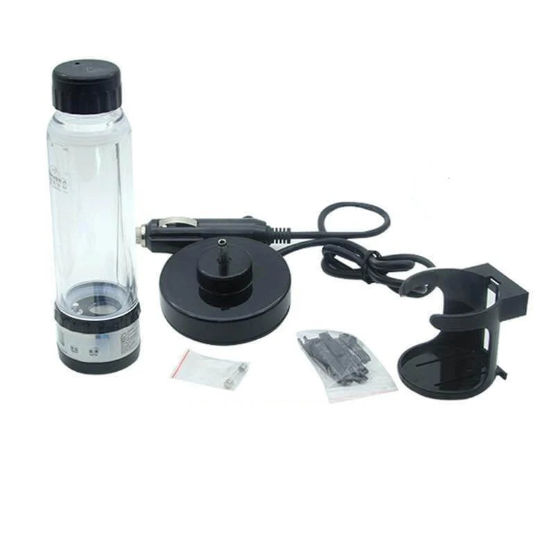 Car Kettle Cigarette Lighter Powered Borosilicate Glass 280ml
