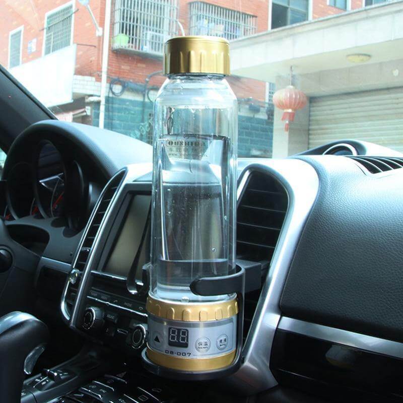 Car Kettle Cigarette Lighter Powered Borosilicate Glass 280ml