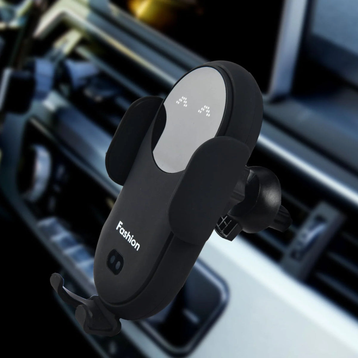 Car Phone Charger Mount Automatic Clamping 15W Wireless Charging Air Vent