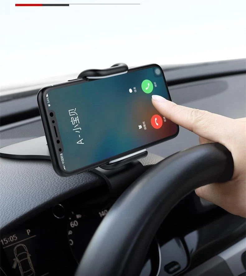 Car Phone Holder 360° Rotation & 180° Tilt