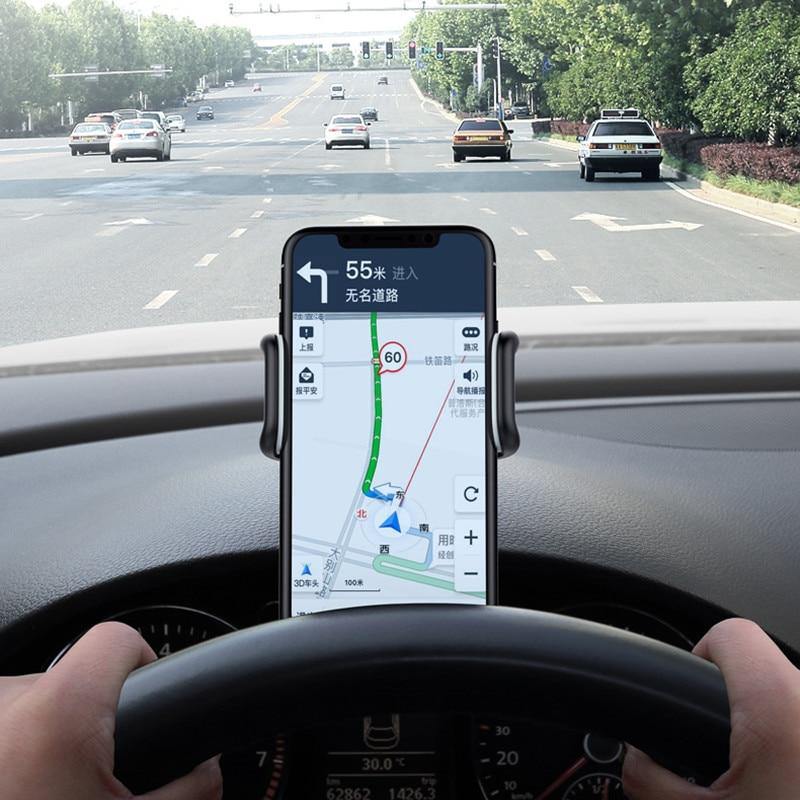 Car Phone Holder 360° Rotation & 180° Tilt