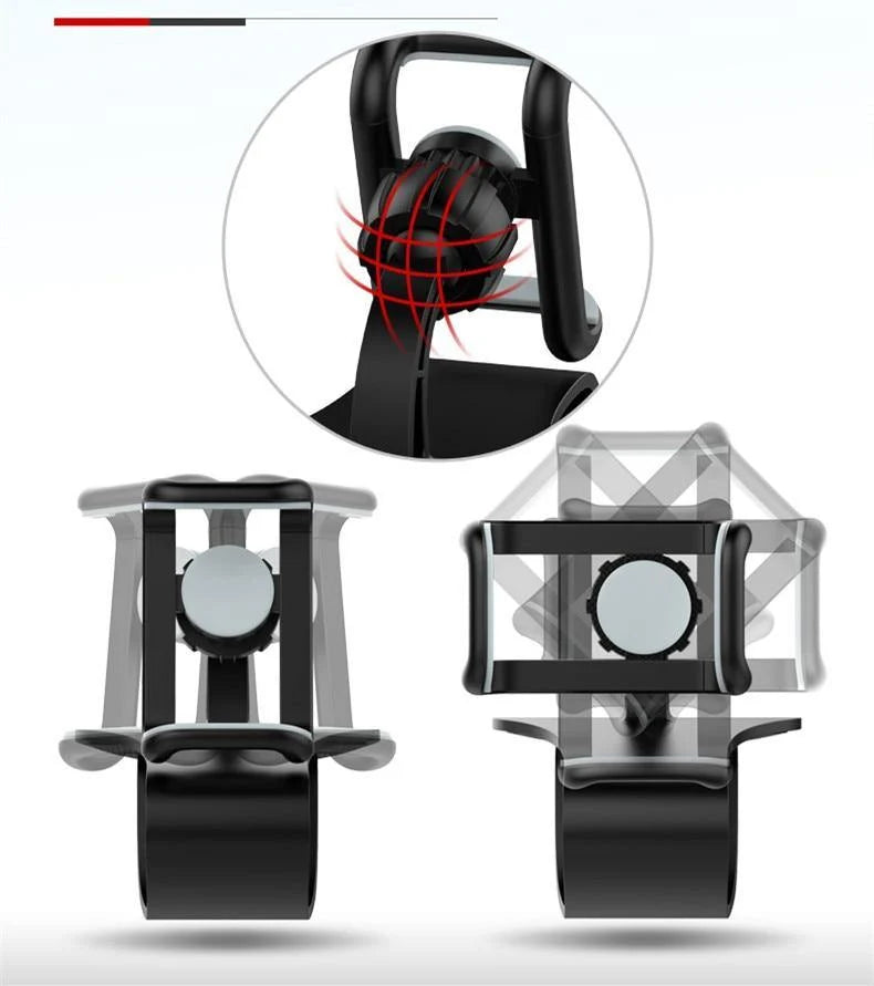 Car Phone Holder 360° Rotation & 180° Tilt