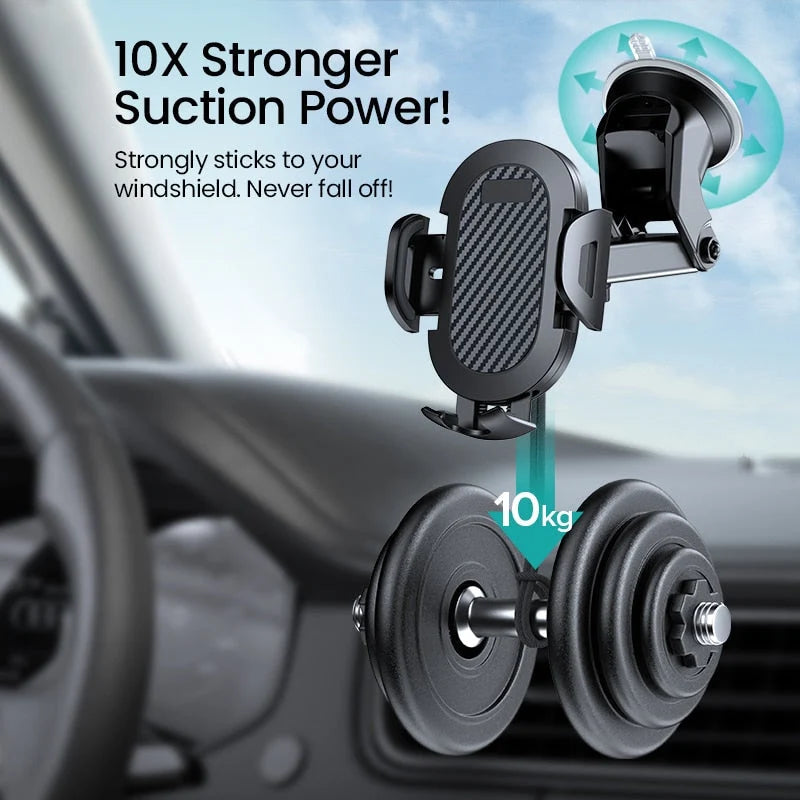 Car Phone Holder Adjustable 360° Rotating Mount