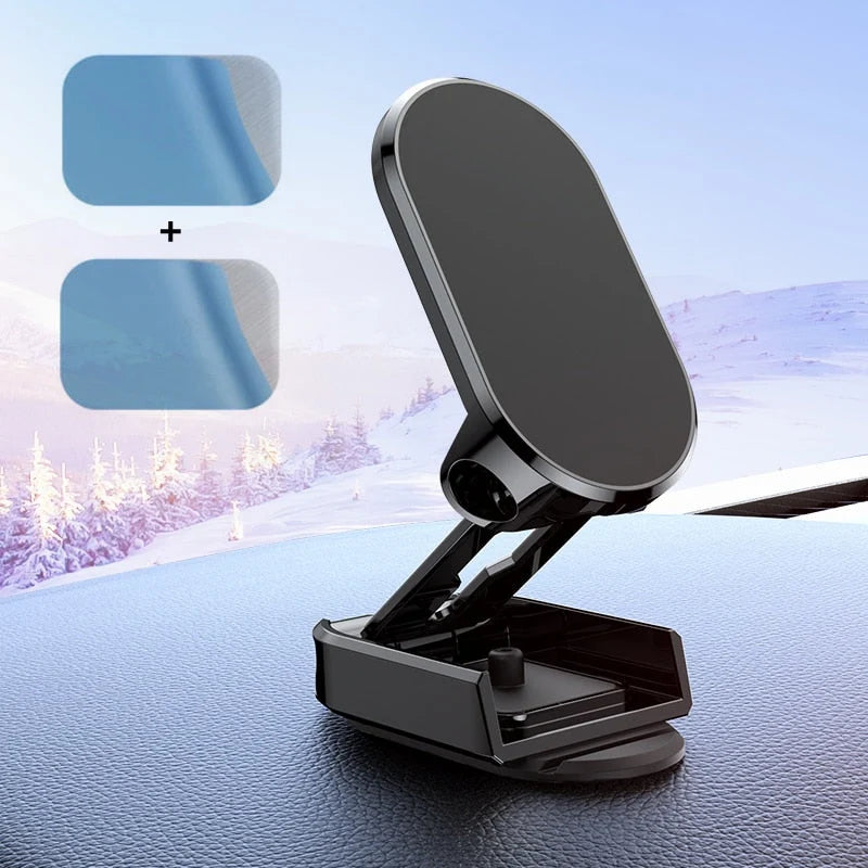 Car Phone Holder Magnetic Dashboard Mount 360° Rotation